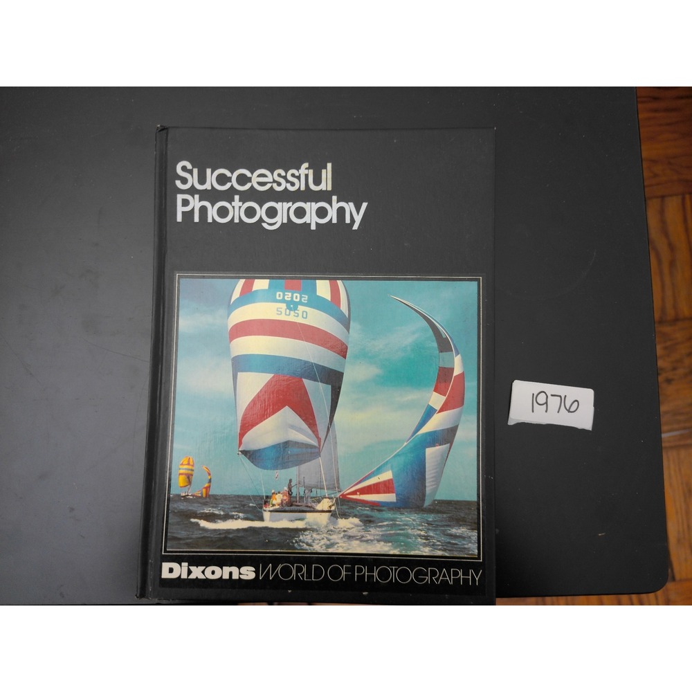 Dixons Successful Photography Book Unisex OS Black 1984 Vintage Art Aesthetic